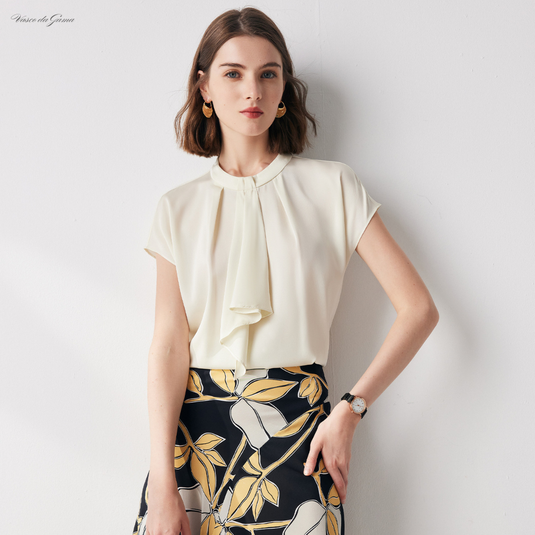 Amélie Pure Silk Tee