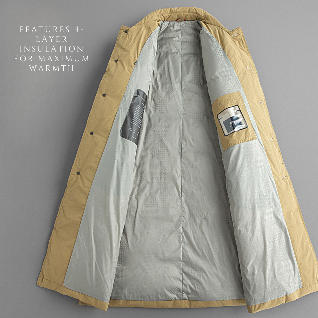 The Kensington Plaid Down Coat