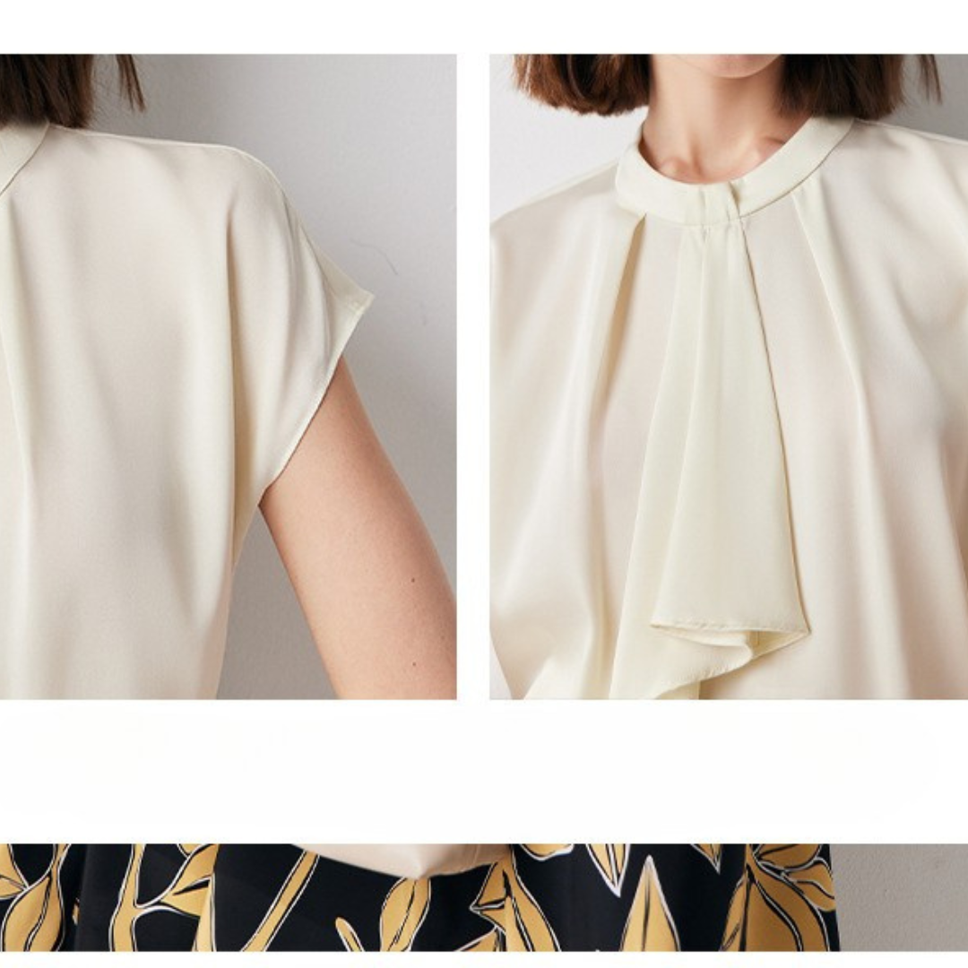 Amélie Pure Silk Tee