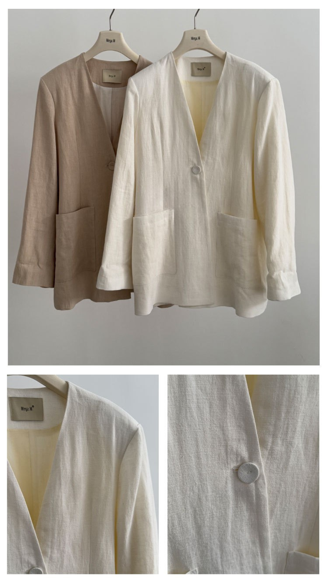 Solea Linen-Look Jacket