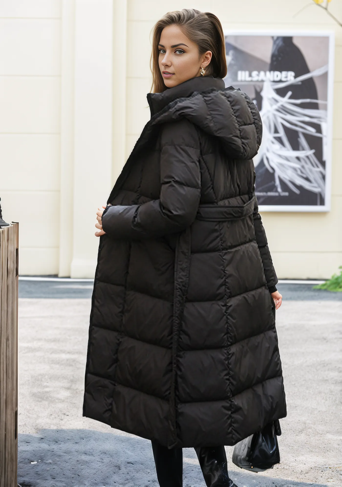 Sierra Belted Down Coat