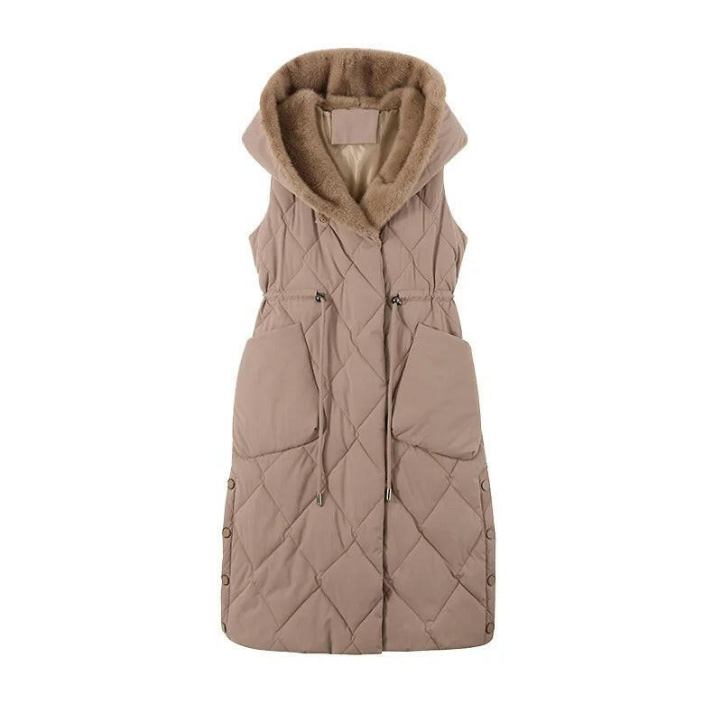 Velora Fur Trimmed Vest