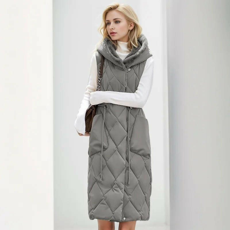 Velora Fur Trimmed Vest