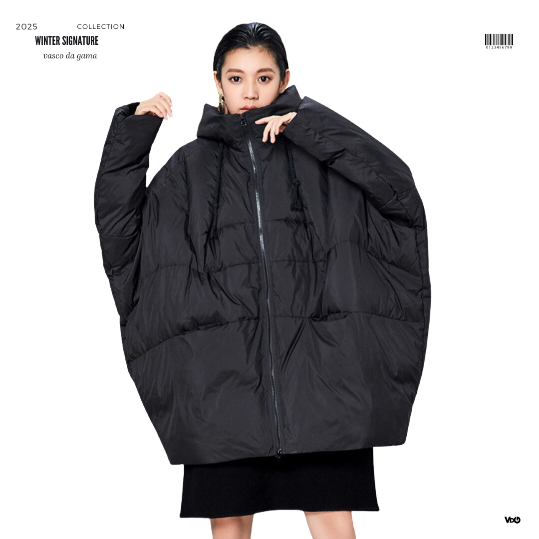 Aria Hooded Down Jacket