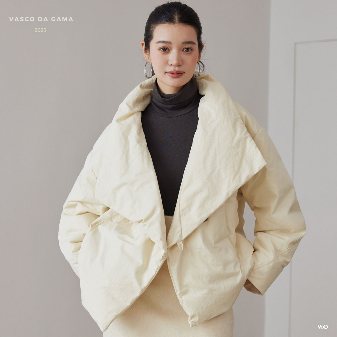Scarfinity Short Down Coat